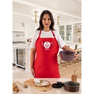 Canım Annem - Anneye Özel İsimli Mutfak Önlüğü Kırmızı - Anneler Günü