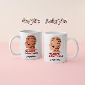 Felsefe Öğretmeni Kupa Bardak Kişiye Özel