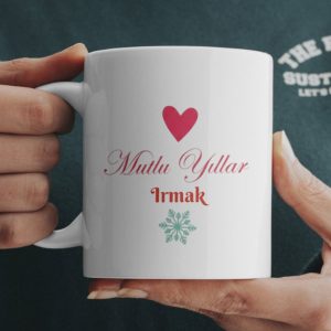 Kişiye Özel İsimli Yılbaşı Kupası