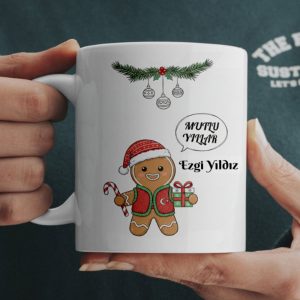 Motifli Premium Yılbaşı Kupası