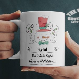 Sevgiliye Yılbaşı Kupası Kişiye Özel
