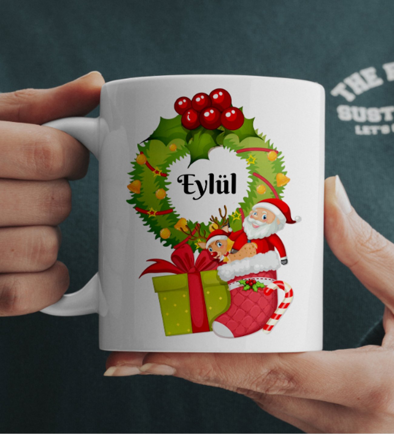 Yeni Yıla Özel Kişiye Özel Yılbaşı Kupası