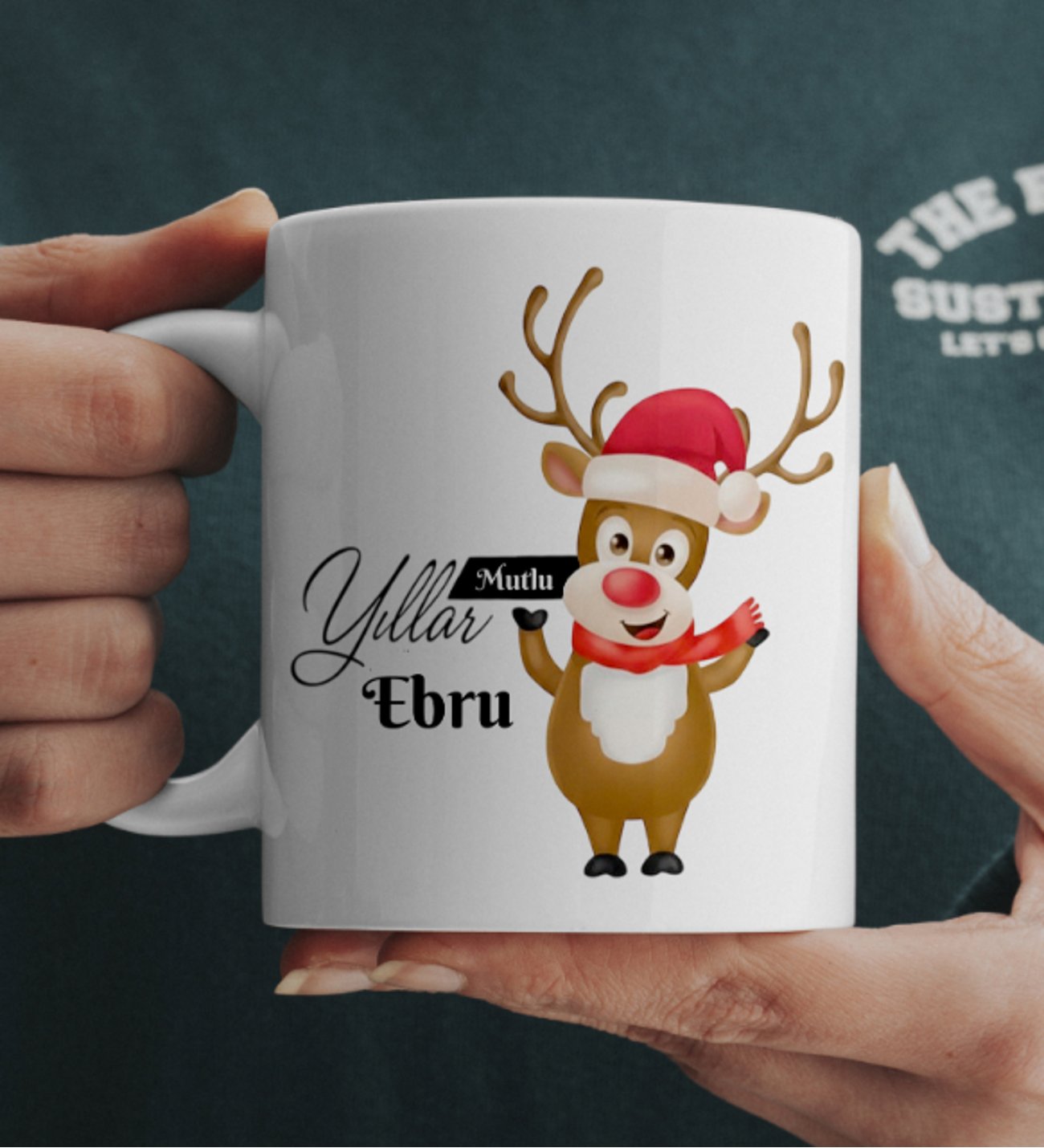 Yeni Yıla Özel Mesajlı Kupa