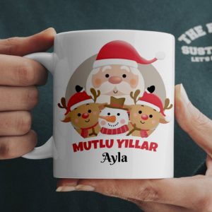 Yılbaşı Hediyesi Kişiye Özel Kupa
