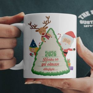 Yılbaşı Temalı Kupa