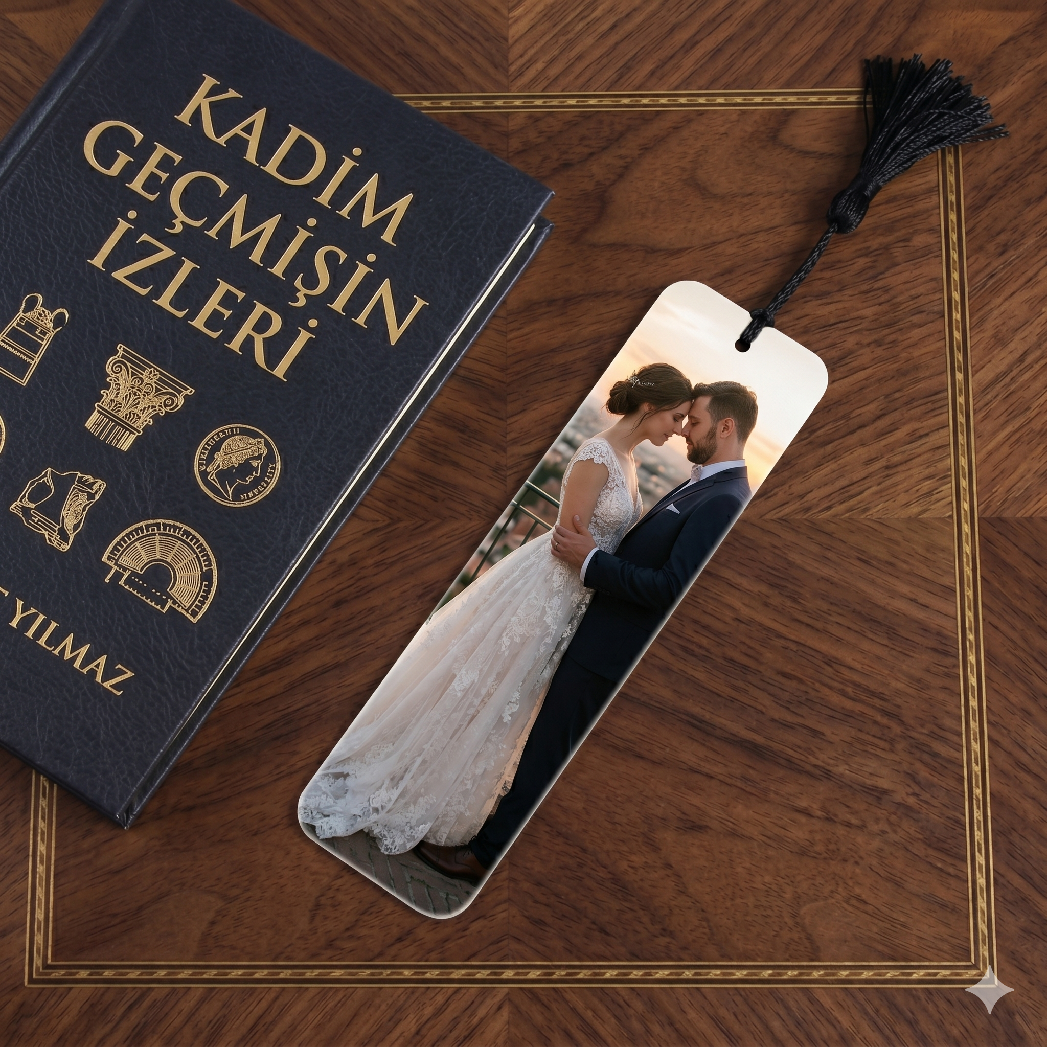 Fotoğraflı Kitap Ayracı